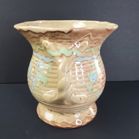 Vintage Beswick Ware Double Handled Pottery Vase England 439 - Picture 5 of 7